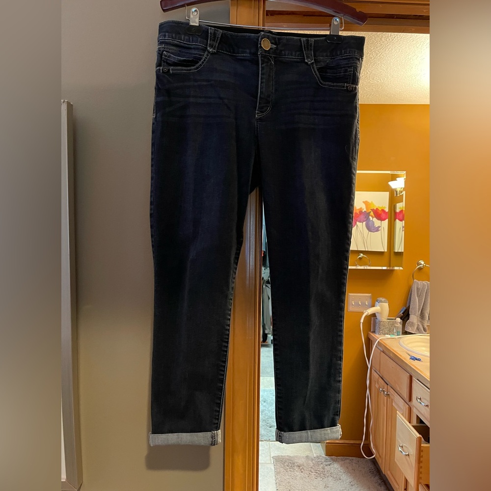 Democracy “Ab Solution” cuffed Denim